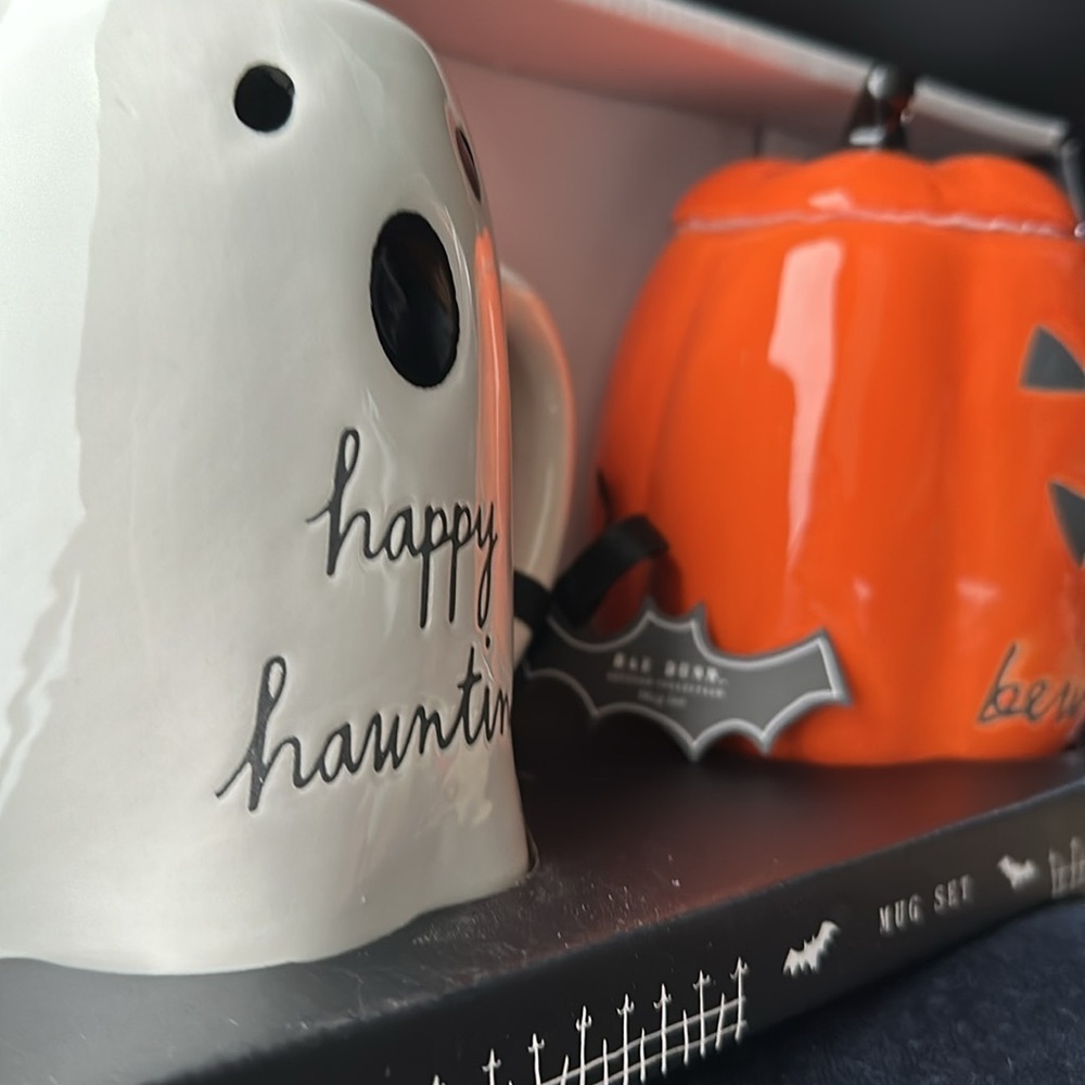 Happy Haunting Rae Dunn Mug Set of 2 - Picture 4 of 7